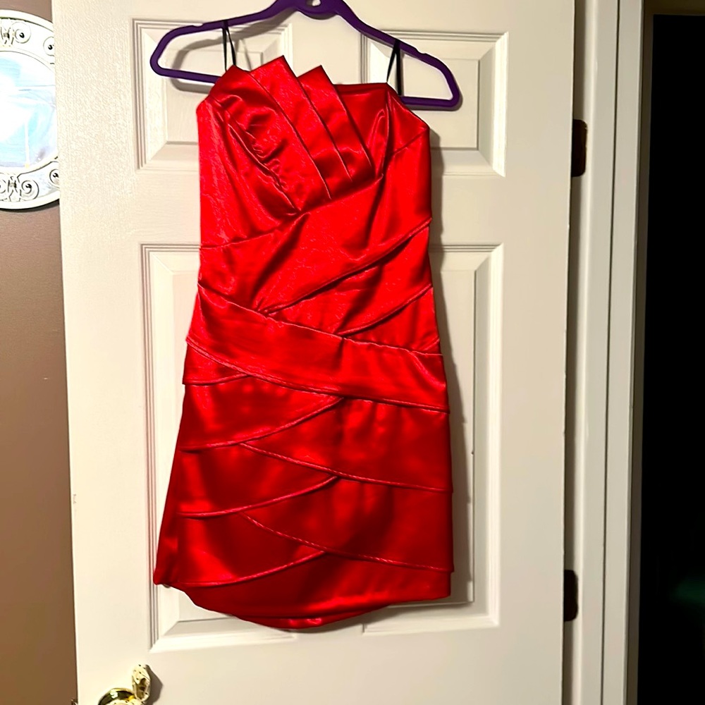 Nice red cocktail dress